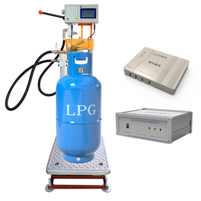 Rechargeable LPG Gas Filling Machine Wireless Data Transfer Butane Refill