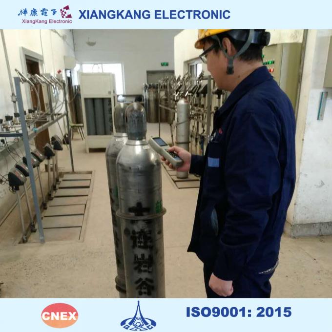 QR Code Welding Joint Liquid Nitrogen Cylinder Barcode SS304