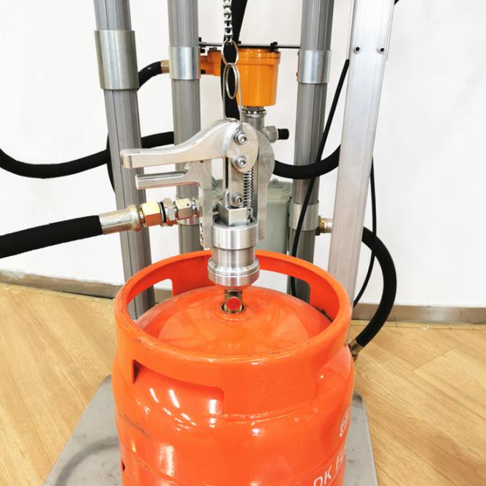 Explosion Proof Propane Gas Cylinder Filling Equipment Anti Cheating