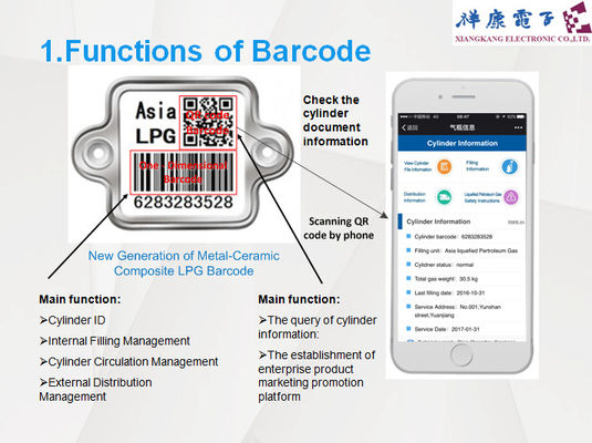 Barcode Real Time Cylinder Tracking System Android Operating