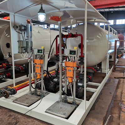 30 Tons Pressure Vessel  20000 Liters LPG Skid Plant