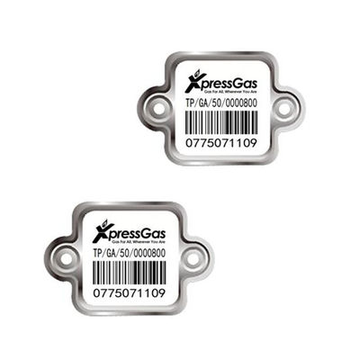  LPG Cylinder Barcode Gas Permanent Outdoor 20 Years