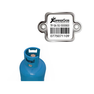  LPG Cylinder Barcode Gas Permanent Outdoor 20 Years