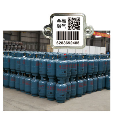 Mobile ISO9001 Cylinder Metal Barcode Tag