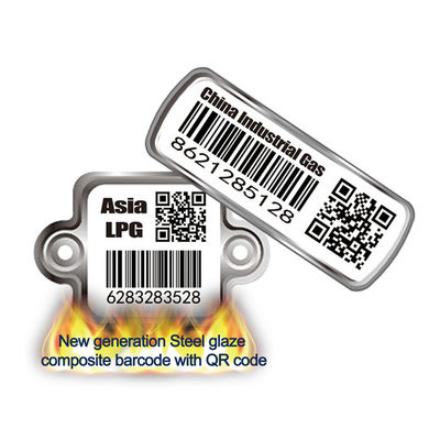 Permanent High Temperature Resistant Cylinder Barcode