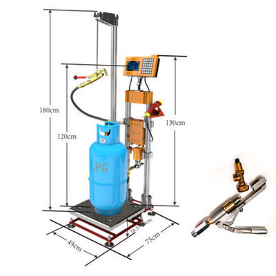  ATEX Explosion Proof LPG cooking Gas Cylinder Filling Machine wireless data transfer