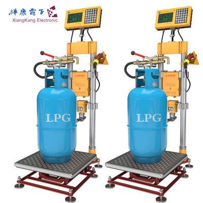 Class 3 LPG Gas Cylinder Filling Machine Propane Lpg Gas Filling Scale