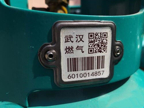 Anti UV Gas Cylinder Tags Chemical Resistance For Tracking LPG