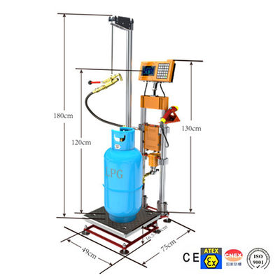 Explosion Proof Gas Cylinder Filling Equipment 1.6Mpa Earthquake Resistance