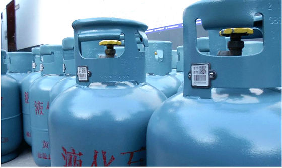 Metal Ceramic Tags LPG Cylinder Tracking 800 Degree Resistance UV Protection