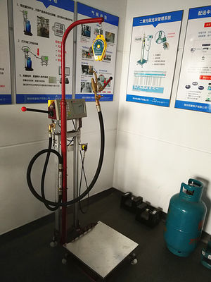 Explosion Proof LPG Gas Cylinder Filling Machine Wireless Data Transfer