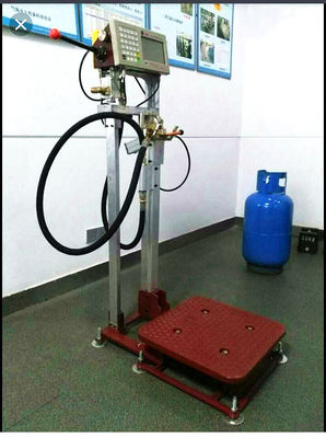 Explosion Proof Industrial Lpg Gas Filling Machine 180KG Weighing