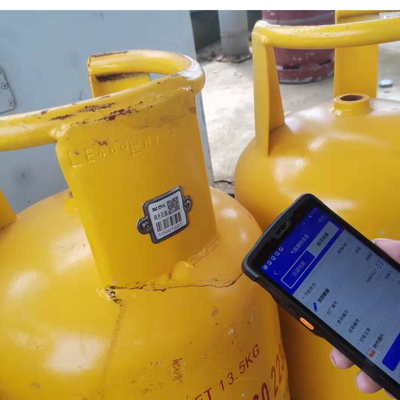 Barcode Real Time Cylinder Tracking System Android Operating