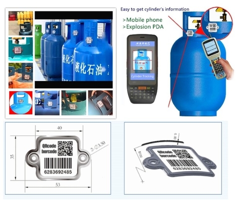 LPG Gas Management Cylinder Tracking System Chemical Resistance