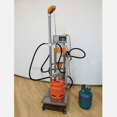 Capacity 180Kg LPG Gas Cylinder Filling Scale With Self Closing Valves