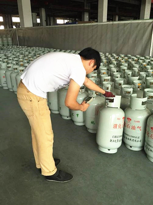 Anti Chemical Gas Cylinder Tracking System Durable Steel Glaze