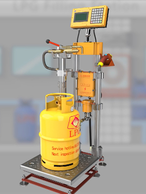 Explosion Proof Propane Gas Cylinder Filling Equipment Anti Cheating