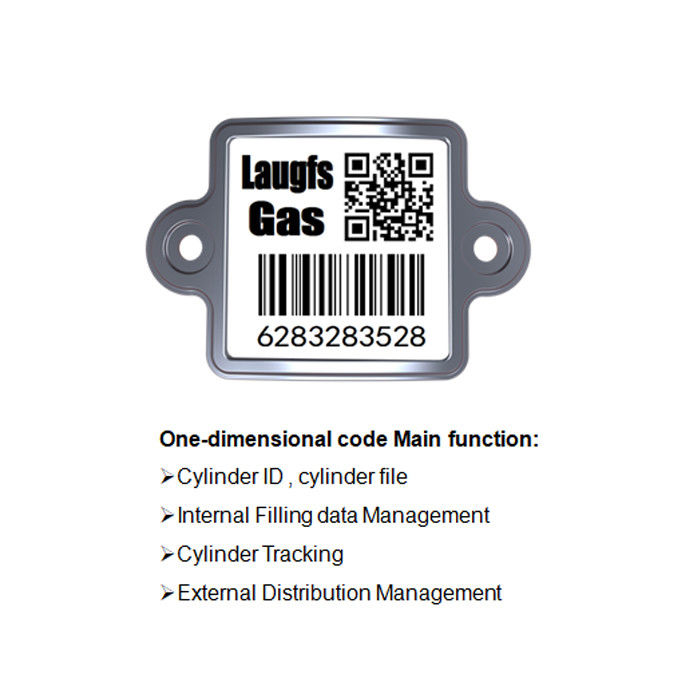 LPG PDA Unbreakable Ceramic QR Code Tracking System