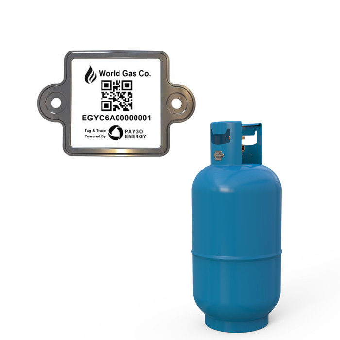 Xiangkang LPG Cylinder Bar Code Label Digital Indentity Simply Scanning By PDA or Mobile