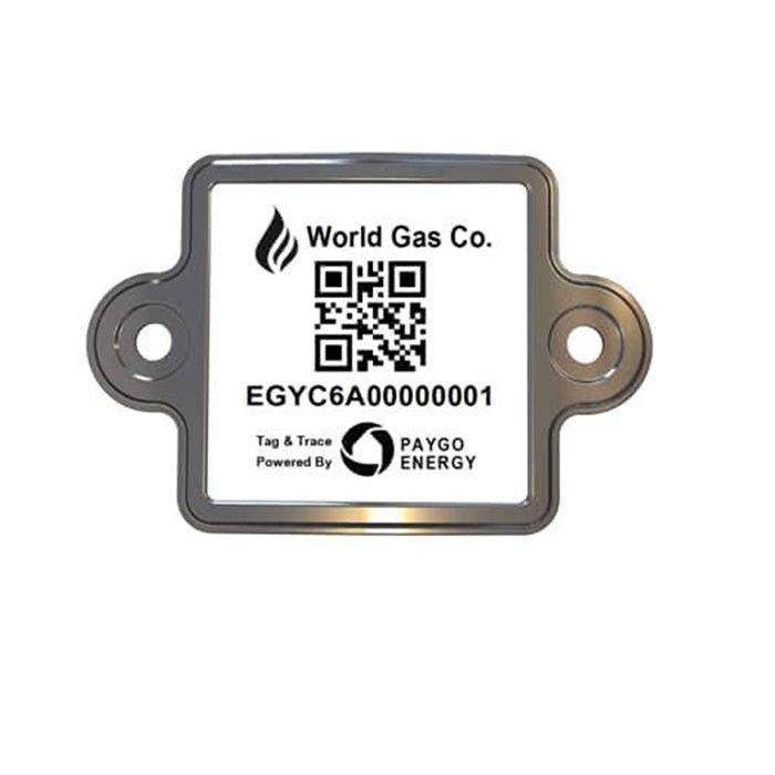 Xiangkang LPG Cylinder Bar Code Label Digital Indentity Scan Bendable Anti-UV Ex-proof