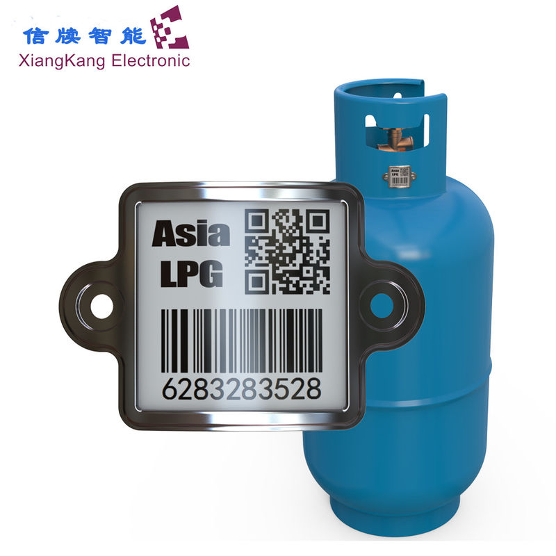 LPG Trackable Caustic Soda Resistance QR Asset Tags