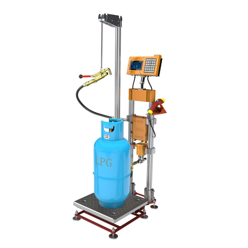 Liquefied Gas 180kg Weighing Cylinder Filling Scale ATEX