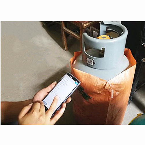 Cooking Gas Cylinder Tracking Barcode Gas Tank Qr Asset Tags UV Protection