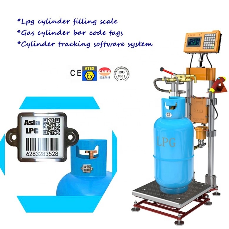 ATEX Electric Refilling Cylinder Tracking System With Data Sharing