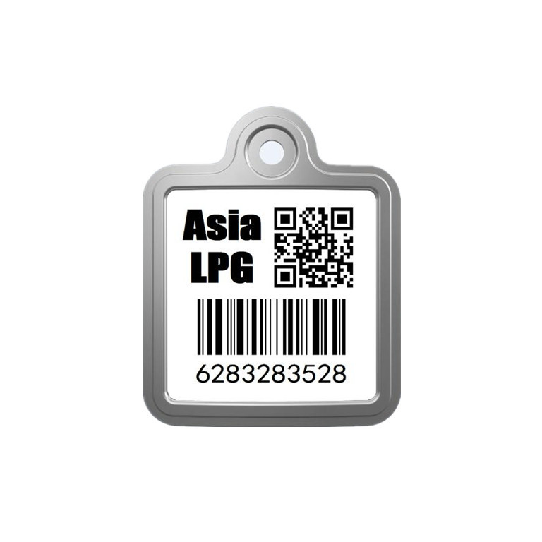 Tracking LPG Cylinder Barcoding System One Dimensional Barcode