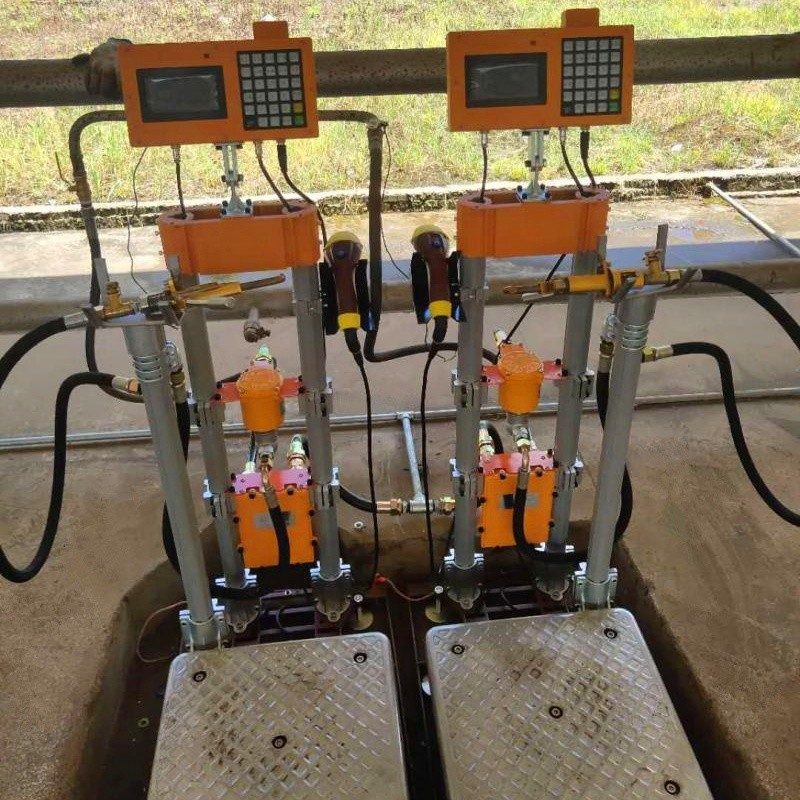 220V 120Kg 1.6Mpa LPG Gas Refilling Machine 50G Division